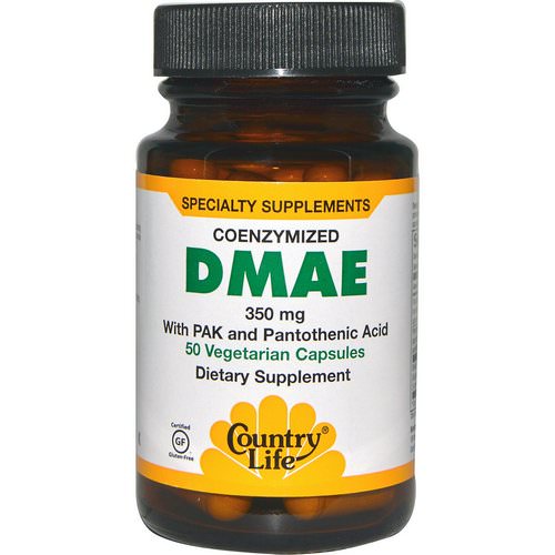 Country Life, DMAE, Coenzymized, 350 mg, 50 Veggie Caps Review