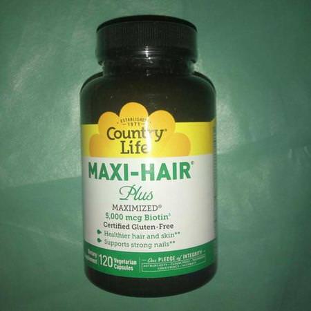 Country Life Supplements Hair Skin