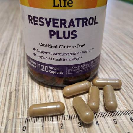 Supplements Antioxidants Resveratrol Certified Gluten Free Country Life