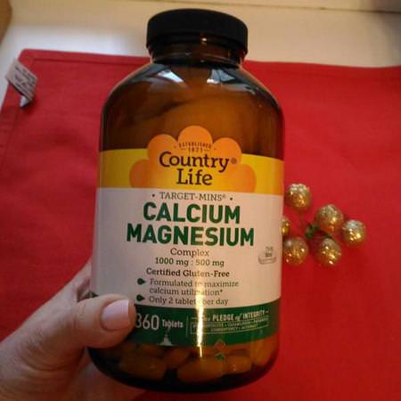 Country Life Supplements Minerals Calcium
