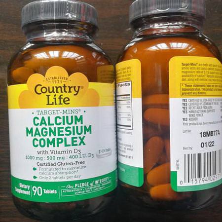 Country Life, Calcium Formulas