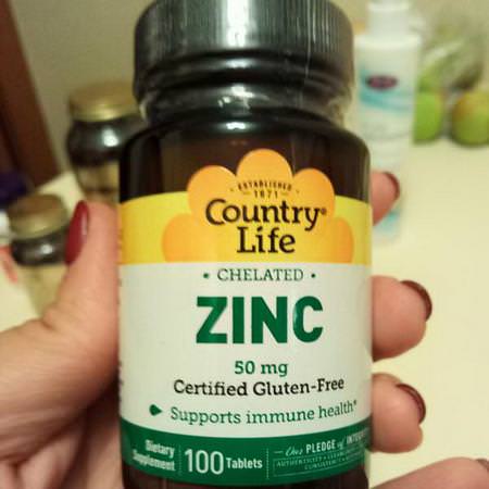Supplements Minerals Zinc Healthy Lifestyles Country Life