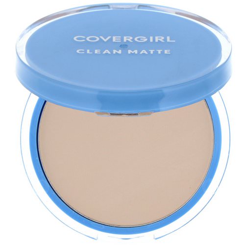 Covergirl, Clean Matte, Pressed Powder, 510 Classic Ivory, .35 oz (10 g) Review