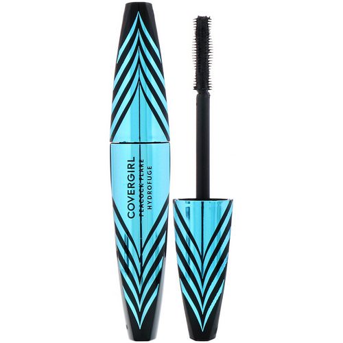 Covergirl, Peacock Flare, Waterproof Mascara, 820 Extreme Black, .34 fl oz (10 ml) Review