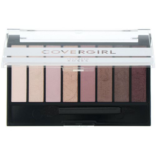 Covergirl, Trunaked, Eyeshadow Palette, Roses, .23 oz (6.5 g) Review