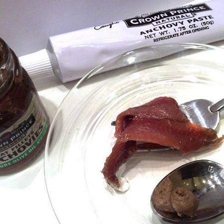 Crown Prince Natural, Anchovies, Flat Fillets, In Pure Olive Oil, 1.5 oz (43 g) Review