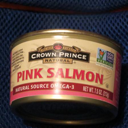 Crown Prince Natural, Pink Salmon, Wild Caught, 7.5 oz (213 g) Review