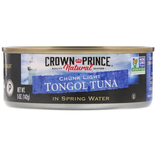 Crown Prince Natural, Tongol Tuna, Chunk Light, In Spring Water, 5 oz (142 g) Review