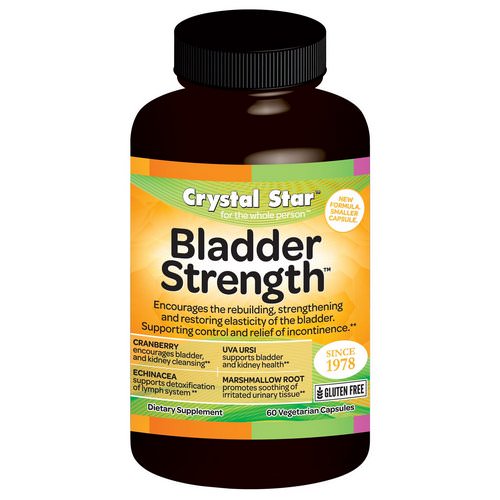 Crystal Star, Bladder Strength, 60 Veggie Caps Review