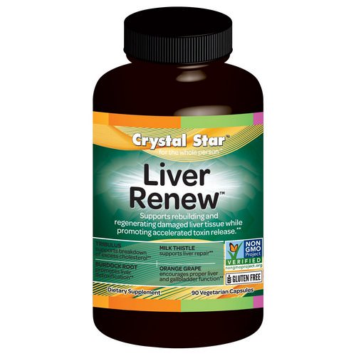 Crystal Star, Liver Renew, 90 Veggie Caps Review
