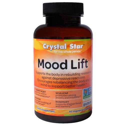 Crystal Star, Mood Lift, 60 Veggie Caps Review