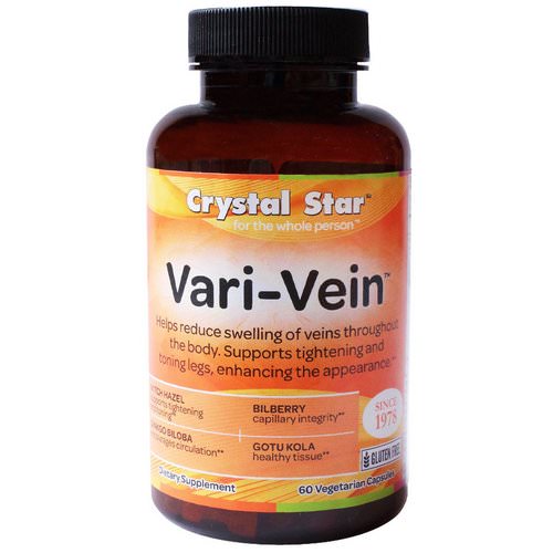 Crystal Star, Vari-Vein, 60 Veggie Caps Review