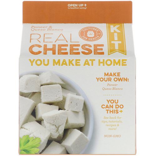 Cultures for Health, Real Cheese Kit, Paneer & Queso Blanco, 1 Kit Review
