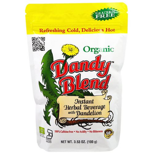Dandy Blend, Instant Herbal Beverage with Dandelion, Caffeine Free, Organic, 3.53 oz (100 g) Review