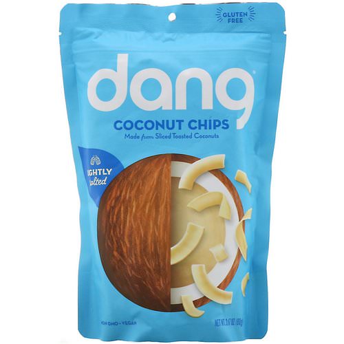 Dang, Coconut Chips, Lightly Salted, 3.17 oz (90 g) Review