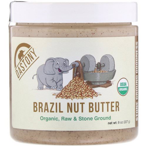 Dastony, 100% Organic Brazil Nut Butter, 8 oz (227 g) Review