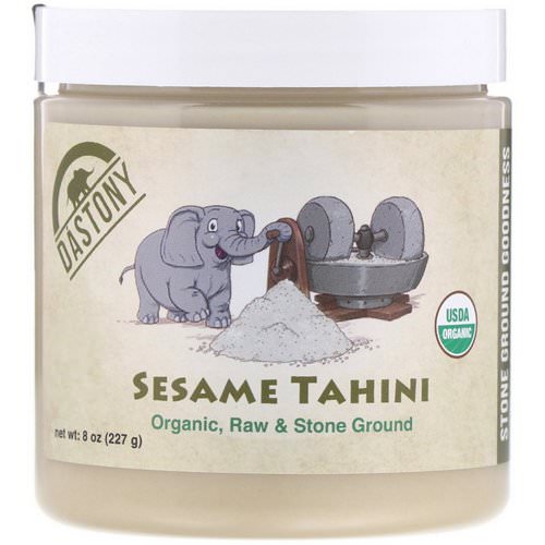 Dastony, 100% Organic, Sesame Tahini, 8 oz (227 g) Review