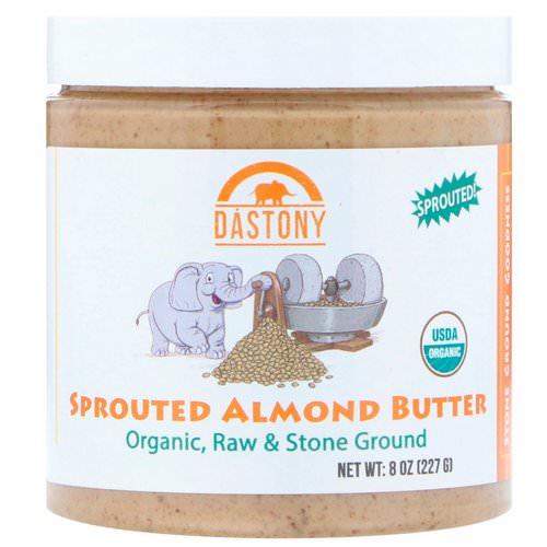 Dastony, Organic, Sprouted Almond Butter, 8 oz (227 g) Review