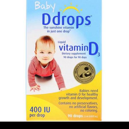Baby, Liquid Vitamin D3