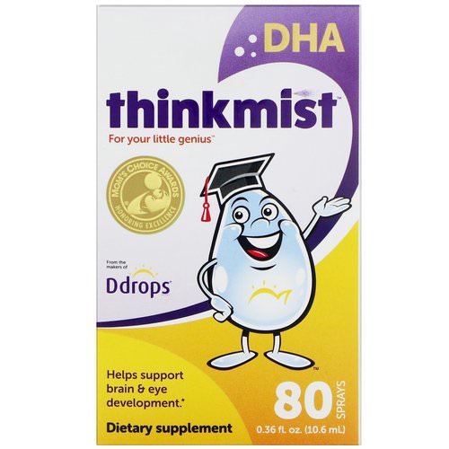 Ddrops, Thinkmist, DHA, 0.36 fl oz (10.6 ml) Review
