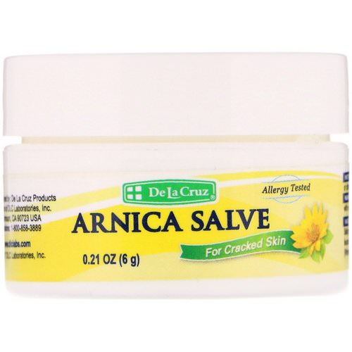 De La Cruz, Arnica Salve, For Cracked Skin, 0.21 oz (6 g) Review