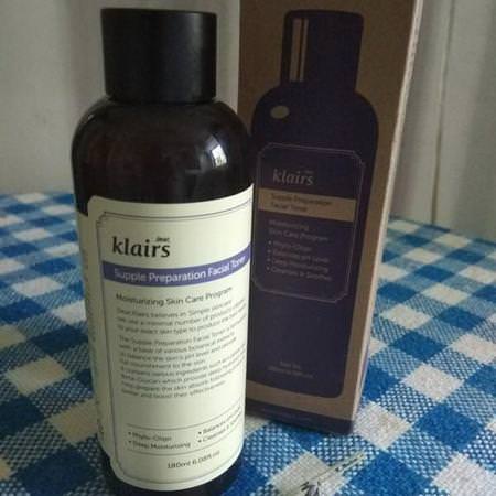 Dear, Klairs, Supple Preparation Facial Toner, 6.08 fl oz (180 ml) Review