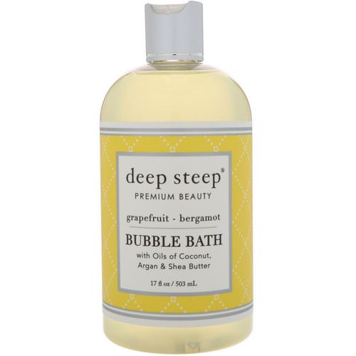 Deep Steep, Bubble Bath, Grapefruit - Bergamot, 17 fl oz (503 ml) Review