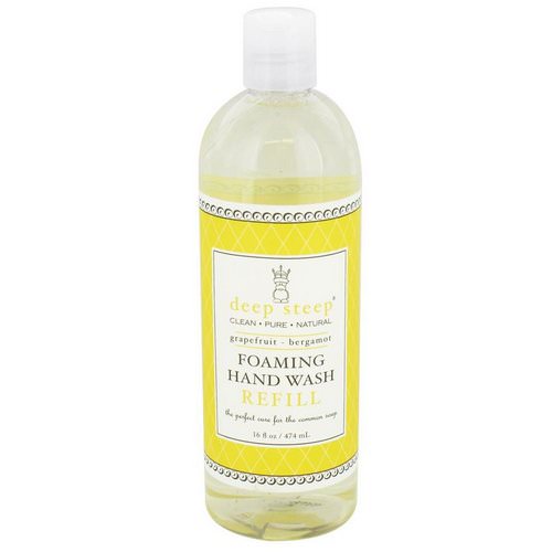 Deep Steep, Foaming Hand Wash Refill, Grapefruit - Bergamot, 16 fl oz (474 ml) Review
