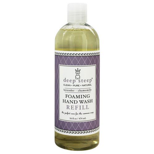 Deep Steep, Foaming Hand Wash, Refill, Lavender - Chamomile, 16 fl oz (474 ml) Review
