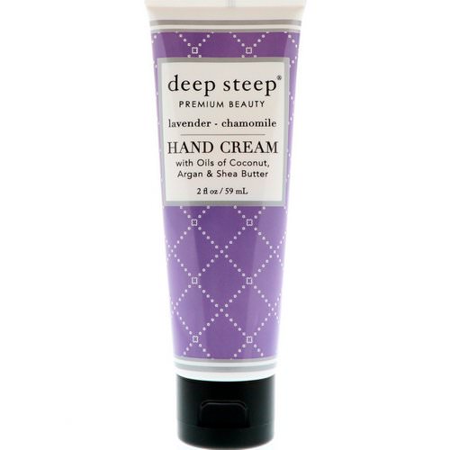 Deep Steep, Hand Cream, Lavender Chamomile, 2 fl oz (59 ml) Review