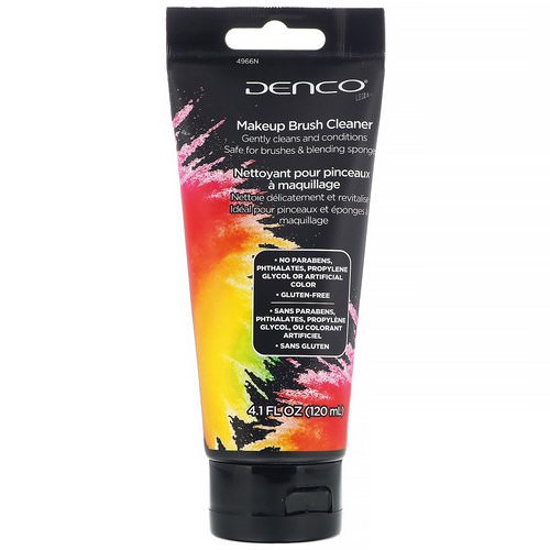 Denco, Makeup Brush Cleaner, 4.1 fl oz (120 ml) Review