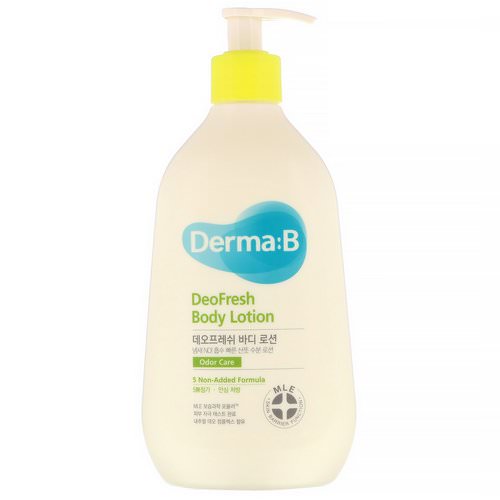Derma:B, DeoFresh Body Lotion, Odor Care, 13.5 fl oz (400 ml) Review
