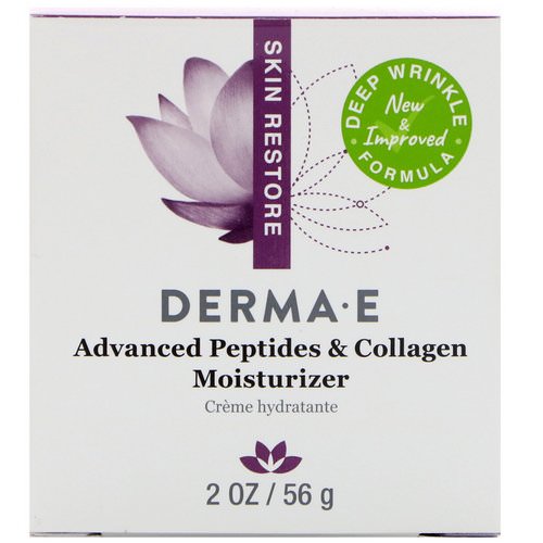 Derma E, Advanced Peptides & Collagen Moisturizer, 2 oz (56 g) Review