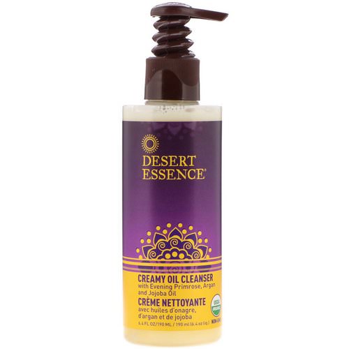 Desert Essence, Creamy Oil Cleanser, 6.4 fl oz (190 ml) Review
