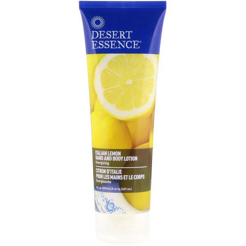 Desert Essence, Hand and Body Lotion, Italian Lemon, 8 fl oz (237 ml) Review
