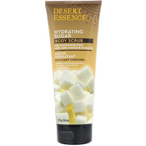 Desert Essence, Hydrating Sugar Body Scrub, 6.7 fl oz (198 ml) Review
