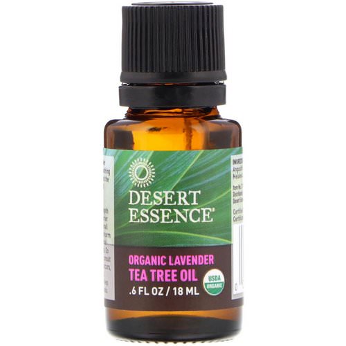 Desert Essence, Organic Lavender Tea Tree Oil, .6 fl oz (18 ml) Review