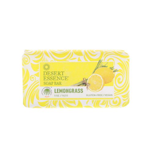 Desert Essence, Soap Bar, Lemongrass, 5 oz (142 g) Review
