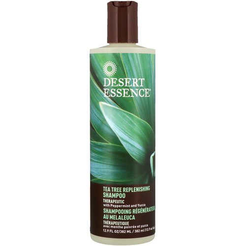 Desert Essence, Tea Tree Replenishing Shampoo, 12.9 fl oz (382 ml) Review