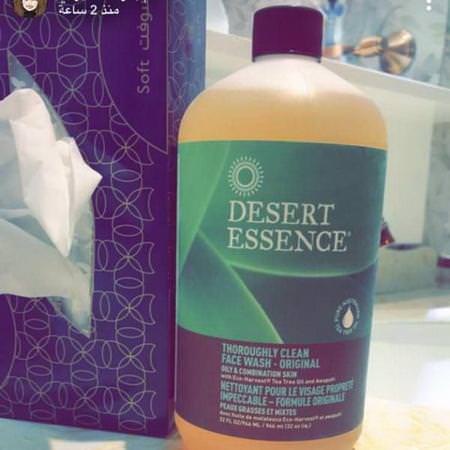 Desert Essence, Face Wash, Cleansers, Tea Tree Oil, Beauty