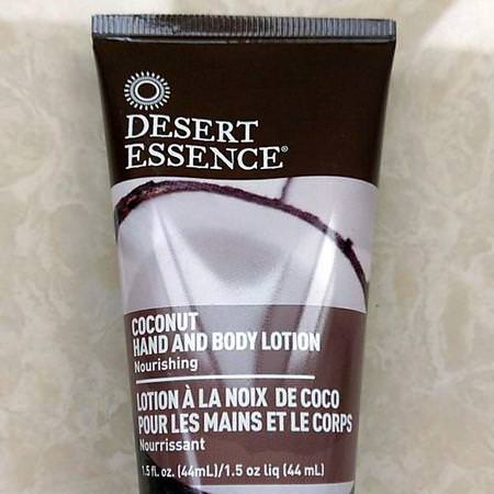 Desert Essence, Travel Size, Coconut Hand and Body Lotion, 1.5 fl oz (44 ml) Review