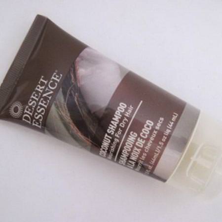 Desert Essence, Travel Size, Coconut Shampoo, 1.5 fl oz (44 ml) Review