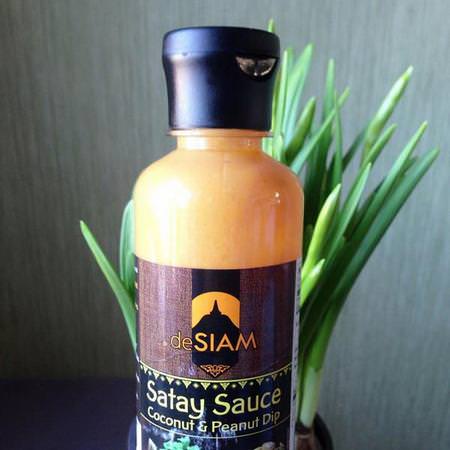 deSIAM, Thai Satay Sauce, Peanut & Coconut, Mild, 8.4 fl oz (250 ml) Review