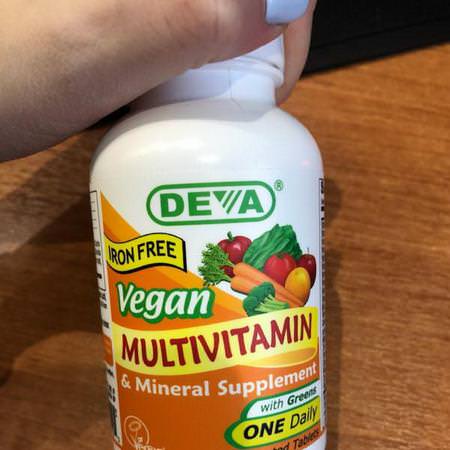 Deva Supplements Vitamins Multivitamins