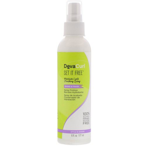 DevaCurl, Set It Free, Moisture Lock, Finishing Spray, 6 fl oz (177 ml) Review