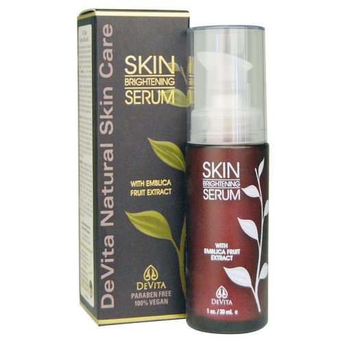 DeVita, Natural Skin Care, Skin Brightening Serum, 1 oz (30 ml) Review