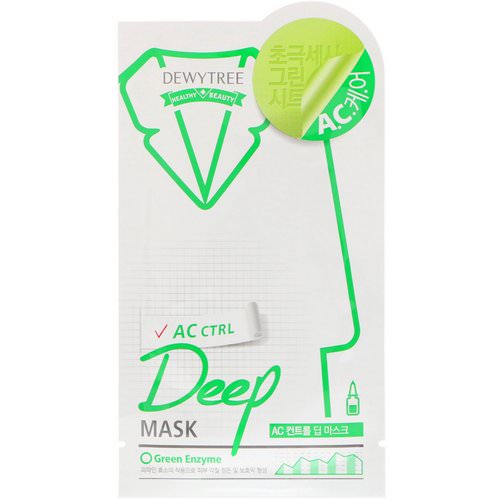 Dewytree, Deep Mask, AC Control, 1 Mask, 27 g Review