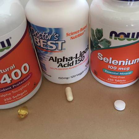 Supplements Antioxidants Alpha Lipoic Acid Vegan Doctor's Best