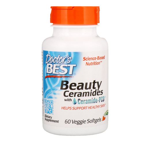 Doctor's Best, Beauty Ceramides with Ceramide-PCD, 60 Veggie Softgels Review