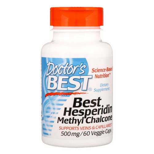 Doctor's Best, Best Hesperidin, Methyl Chalcone, 500 mg, 60 Veggie Caps Review